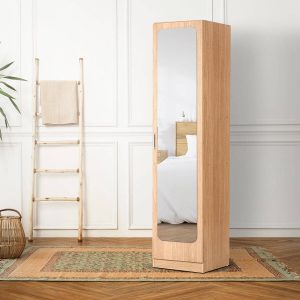 Florrie Storage Cabinet With Mirror